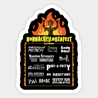 ALL the Festivals Sticker